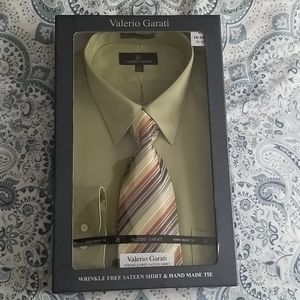 Valerio Garati shirt and tie boxed set
